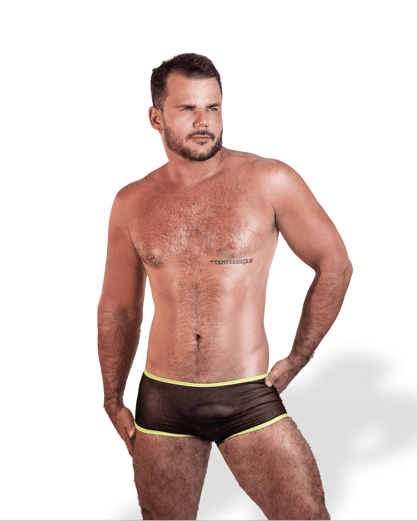 CUECA OBSESSED ALL TULE MINT & BLACK