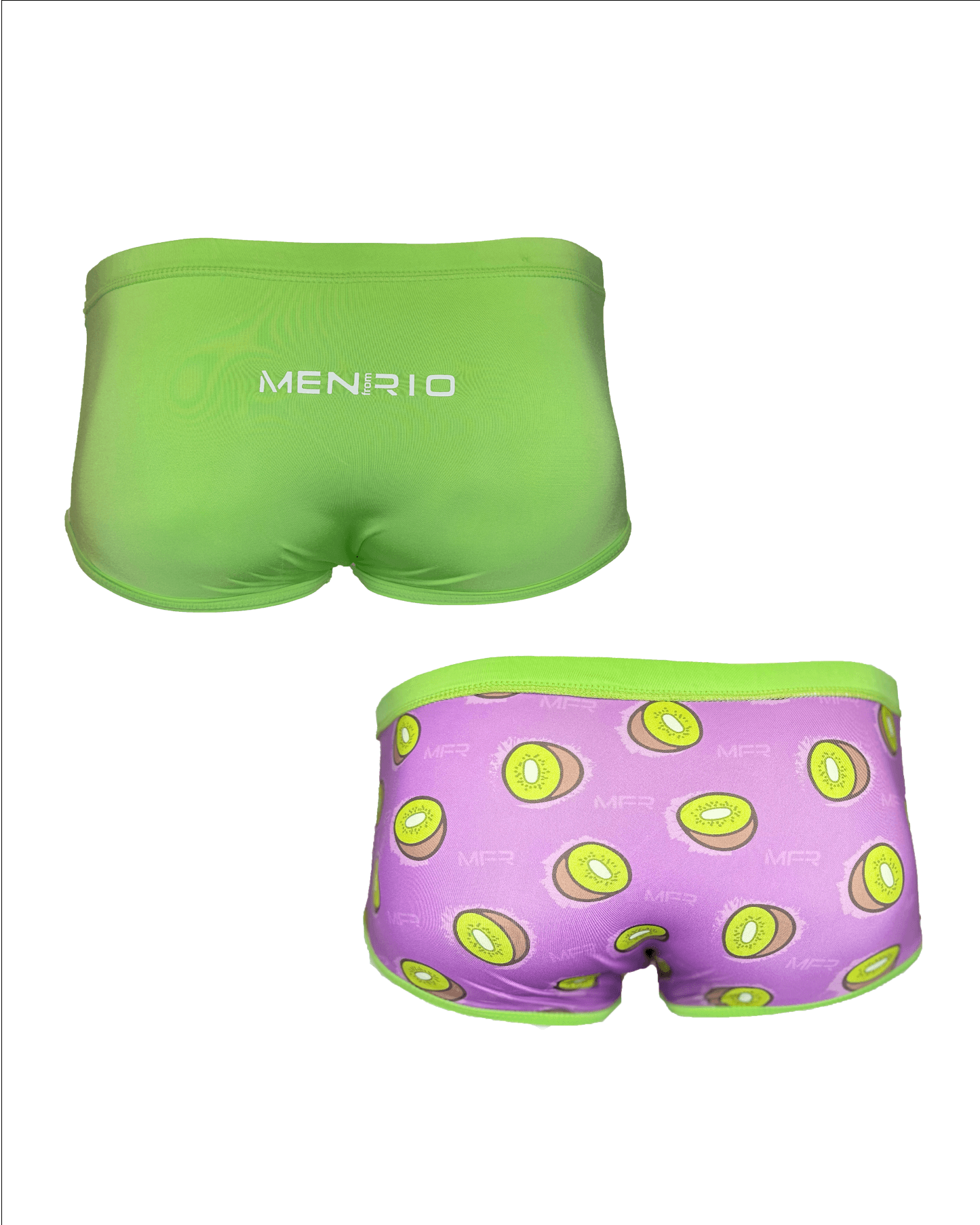 SUNGA ARPOADOR BOXER VERDE DUPLA FACE