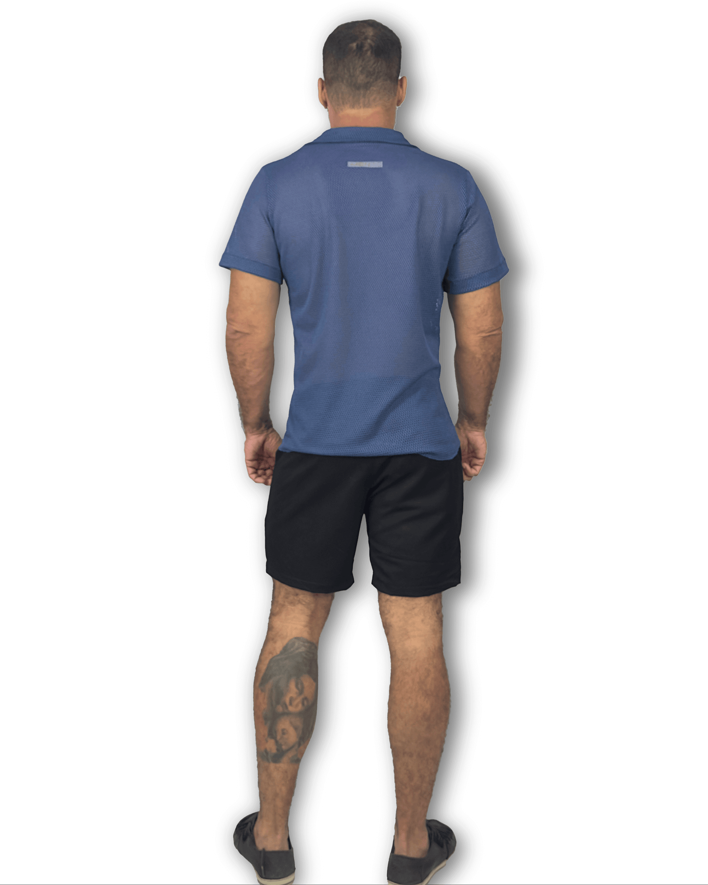 CAMISA RESORT MESH BÚZIOS Deep Blue