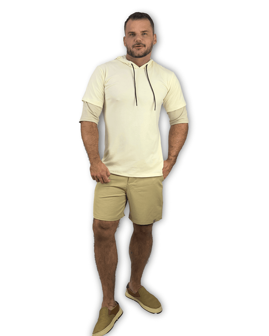Camisa Urban com Capuz Duo OFF WHITE (EDIÇÃO LIMITDA)