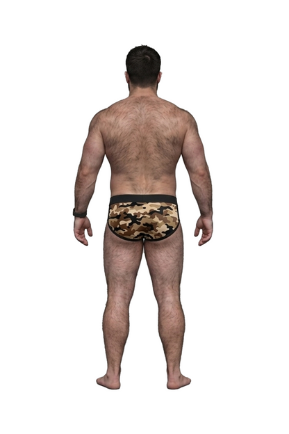 CUECA BRIEF SLIM TERRITÓRIO AREIA