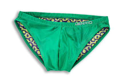 SUNGA POSTO 9 SLIP VERDE BANDEIRA