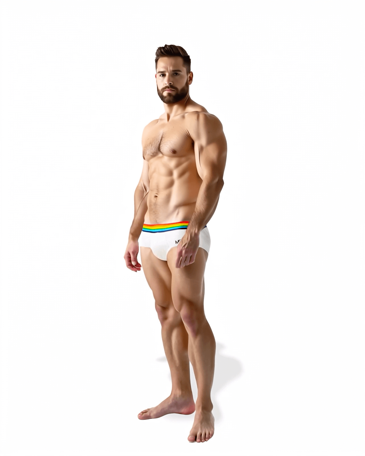 CUECA PRIDE COTTON BRANCO