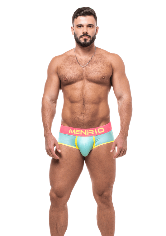 AFFAIR CLUB UNDERWEAR 5CM AQUAMARINE AND PINK