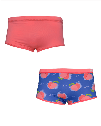 SUNGA ARPOADOR  BOXER PESSEGO DUPLA FACE