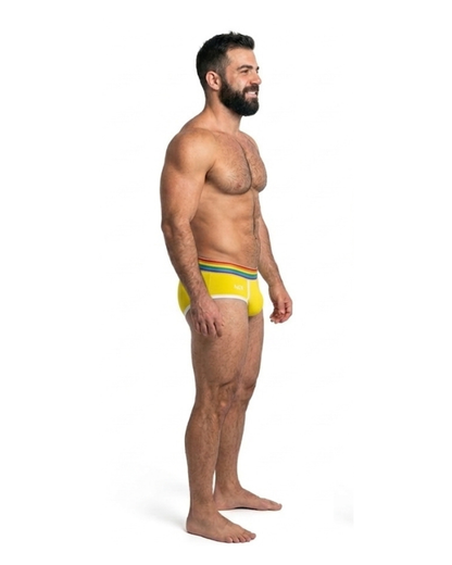 CUECA PRIDE COTTON AMARELO