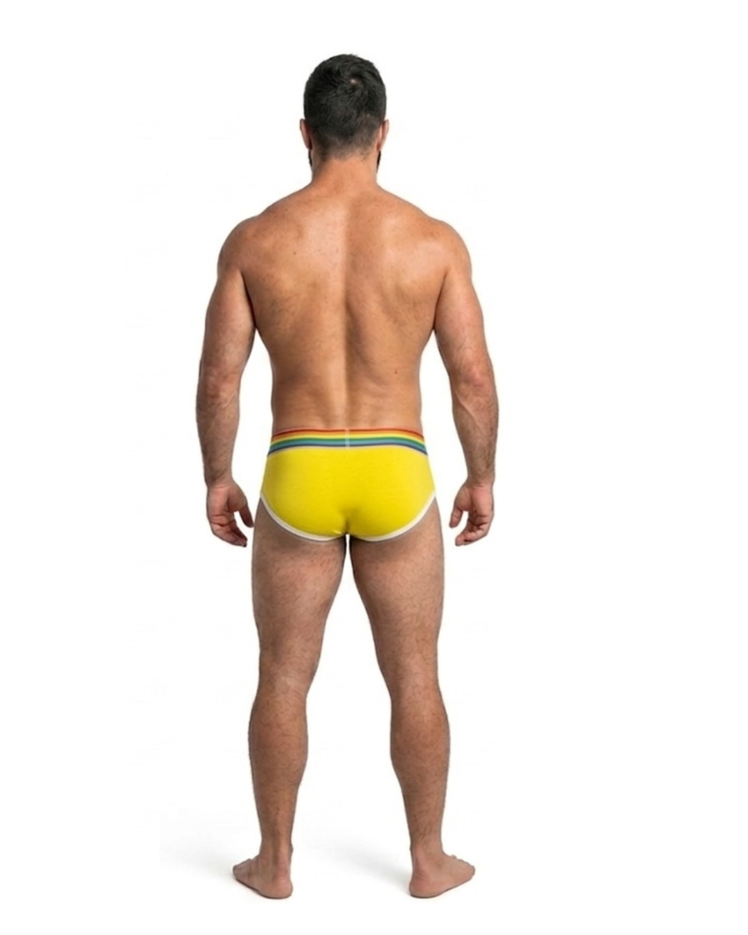 CUECA PRIDE COTTON AMARELO