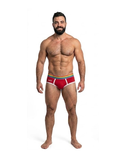 CUECA PRIDE COTTON VERMELHO