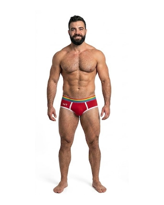 CUECA PRIDE COTTON VERMELHO