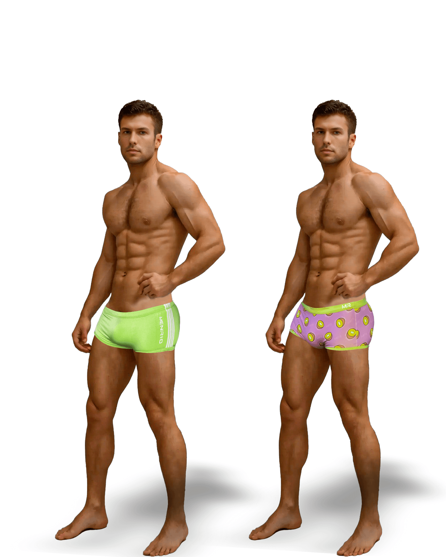SUNGA ARPOADOR  BOXER VERDE DUPLA FACE