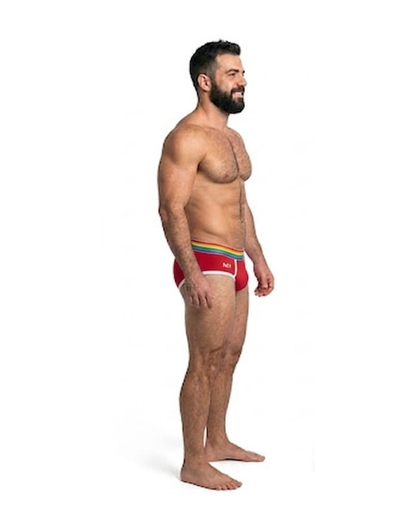 CUECA PRIDE COTTON VERMELHO