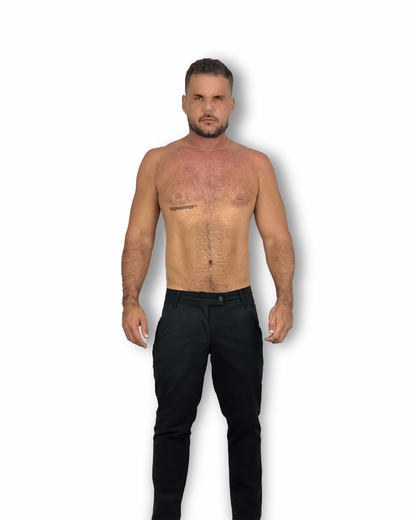 calça de alfaiataria All Black Leblon MFR