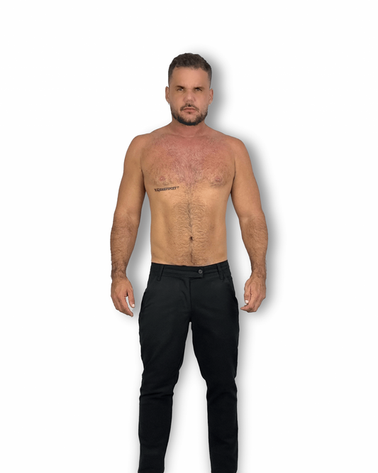 calça de alfaiataria All Black Leblon MFR