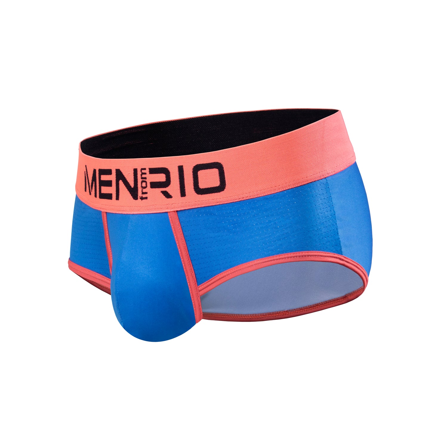 CUECA AFFAIR CLUB  5CM AZUL E LARANJA