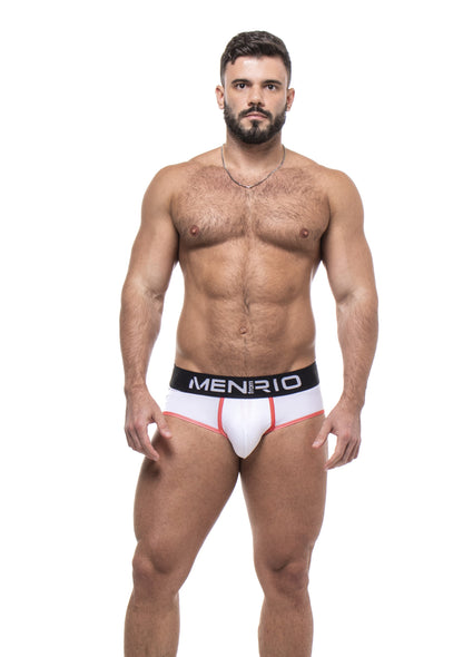 CUECA AFFAIR CLUB 5CM BRANCO E PRETO