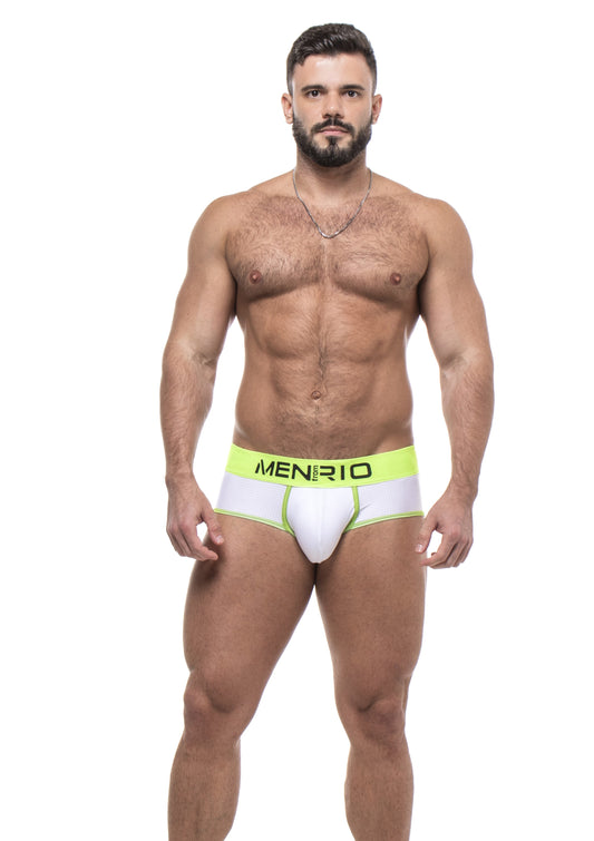AFFAIR CLUB 5CM WHITE AND GREEN UNDERWEAR