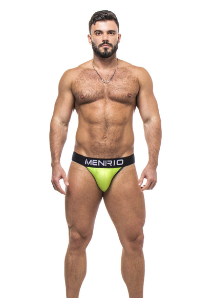 CUECA SEXY UNDIES 5CM VERDE E PRETO