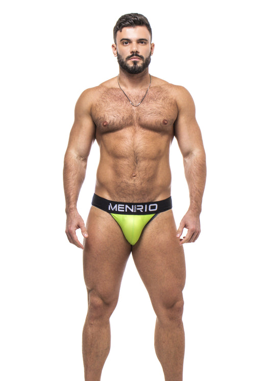 CUECA SEXY UNDIES 5CM VERDE E PRETO
