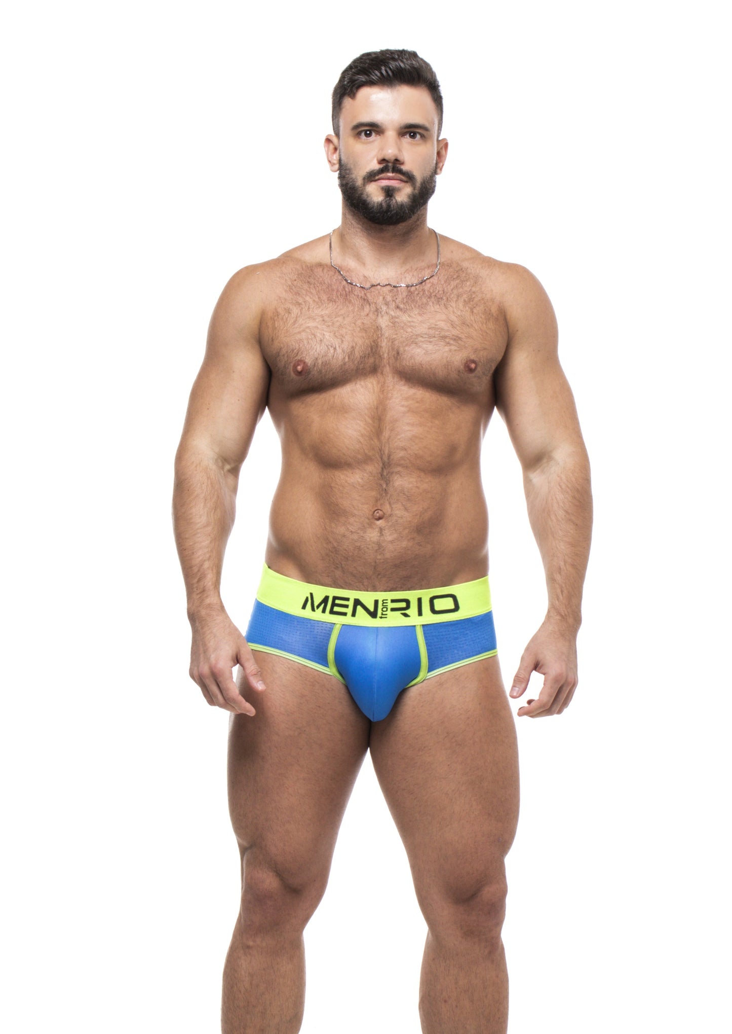 AFFAIR CLUB 5CM BLUE AND GREEN UNDERWEAR