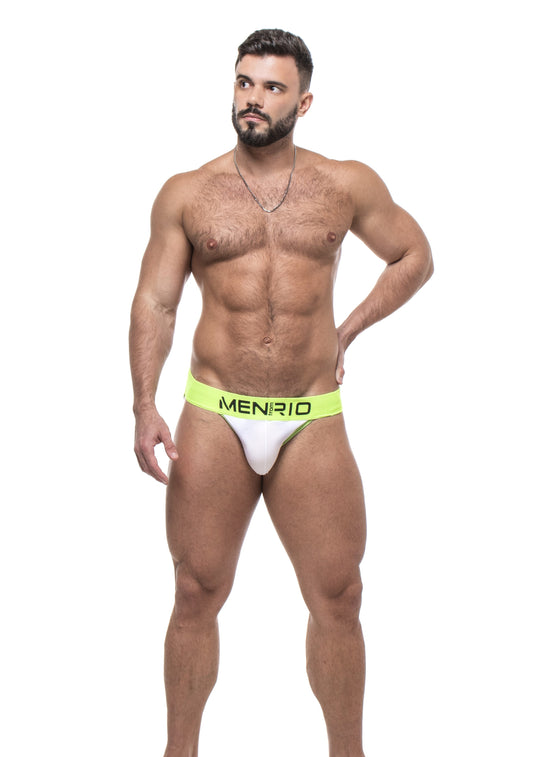 CUECA SEXY UNDIES  5CM BRANCO E VERDE