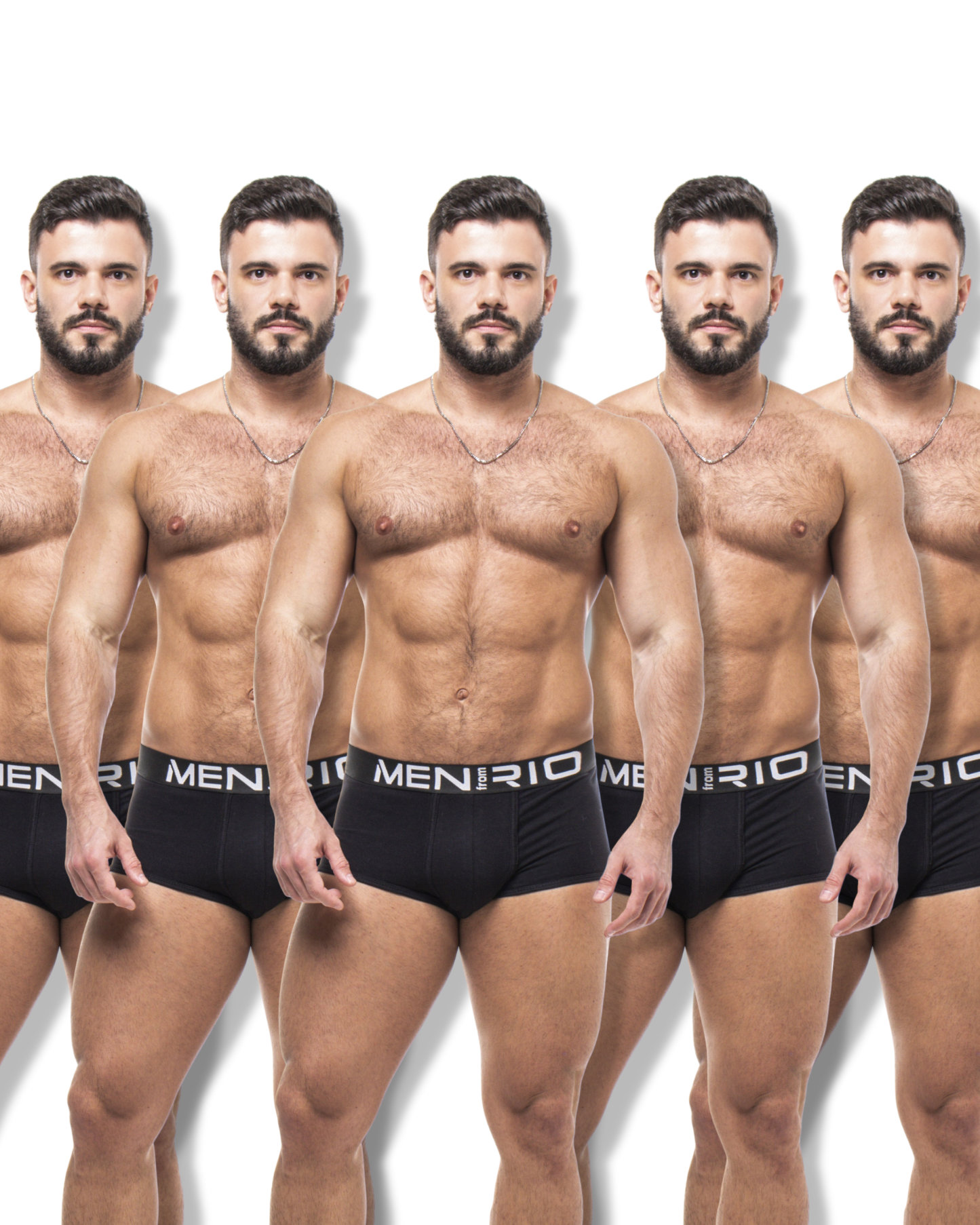 PACK CUECA BIGGER BOXER BLACK FIVE