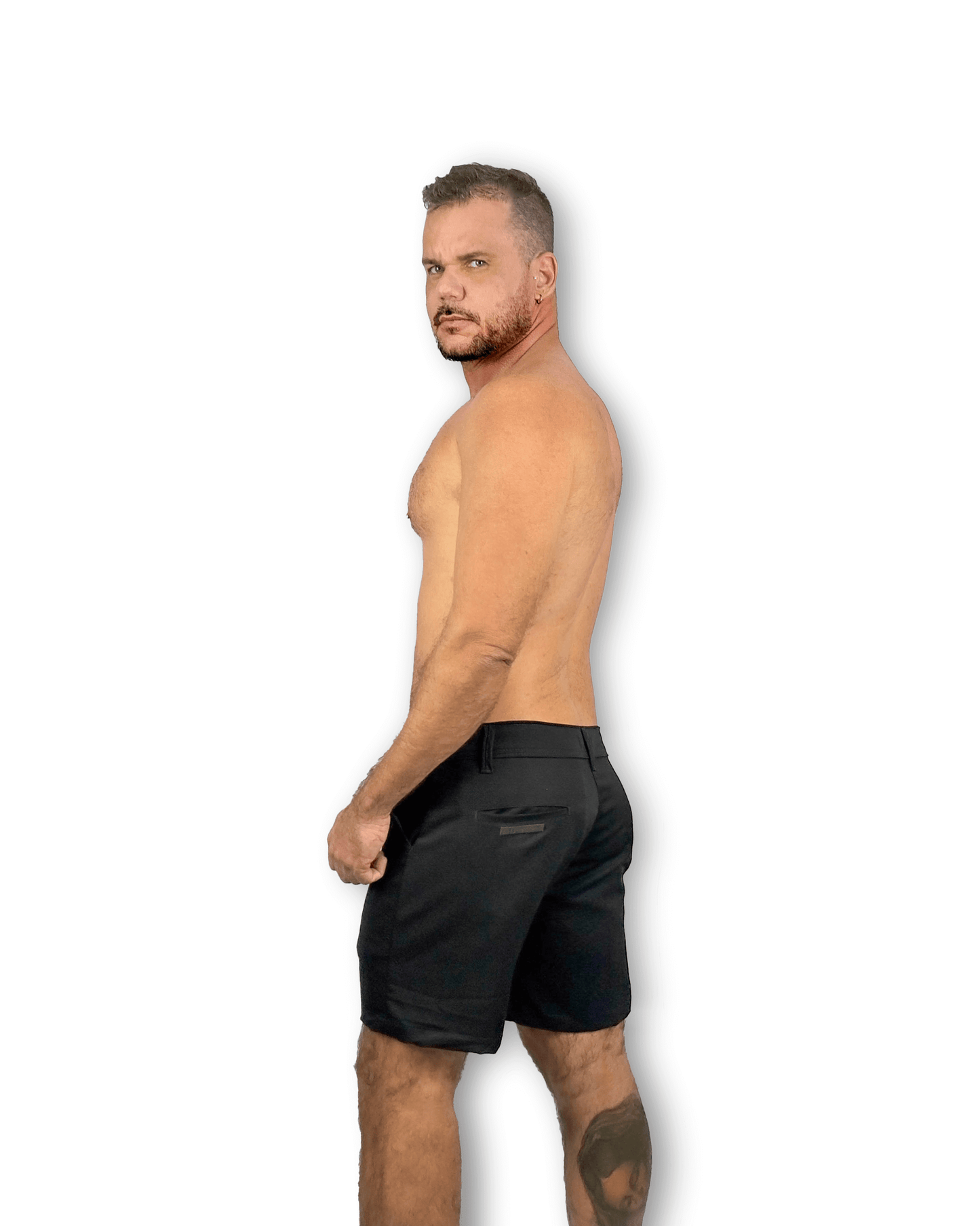 Short de alfaiataria All Black leblon MFR