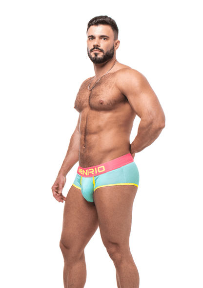 AFFAIR CLUB UNDERWEAR 5CM AQUAMARINE AND PINK