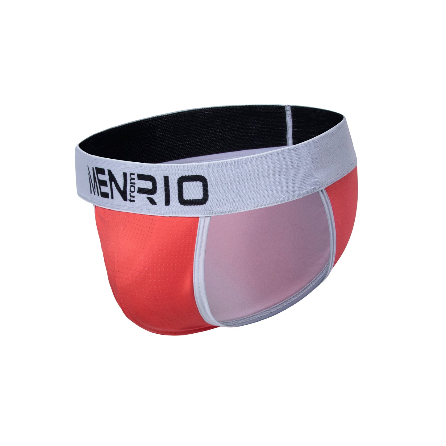 CUECA SEXY UNDIES 5CM VERMELHO E BRANCO
