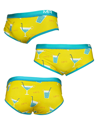 SUNGA ARPOADOR SLIM AZUL DUPLA FACE