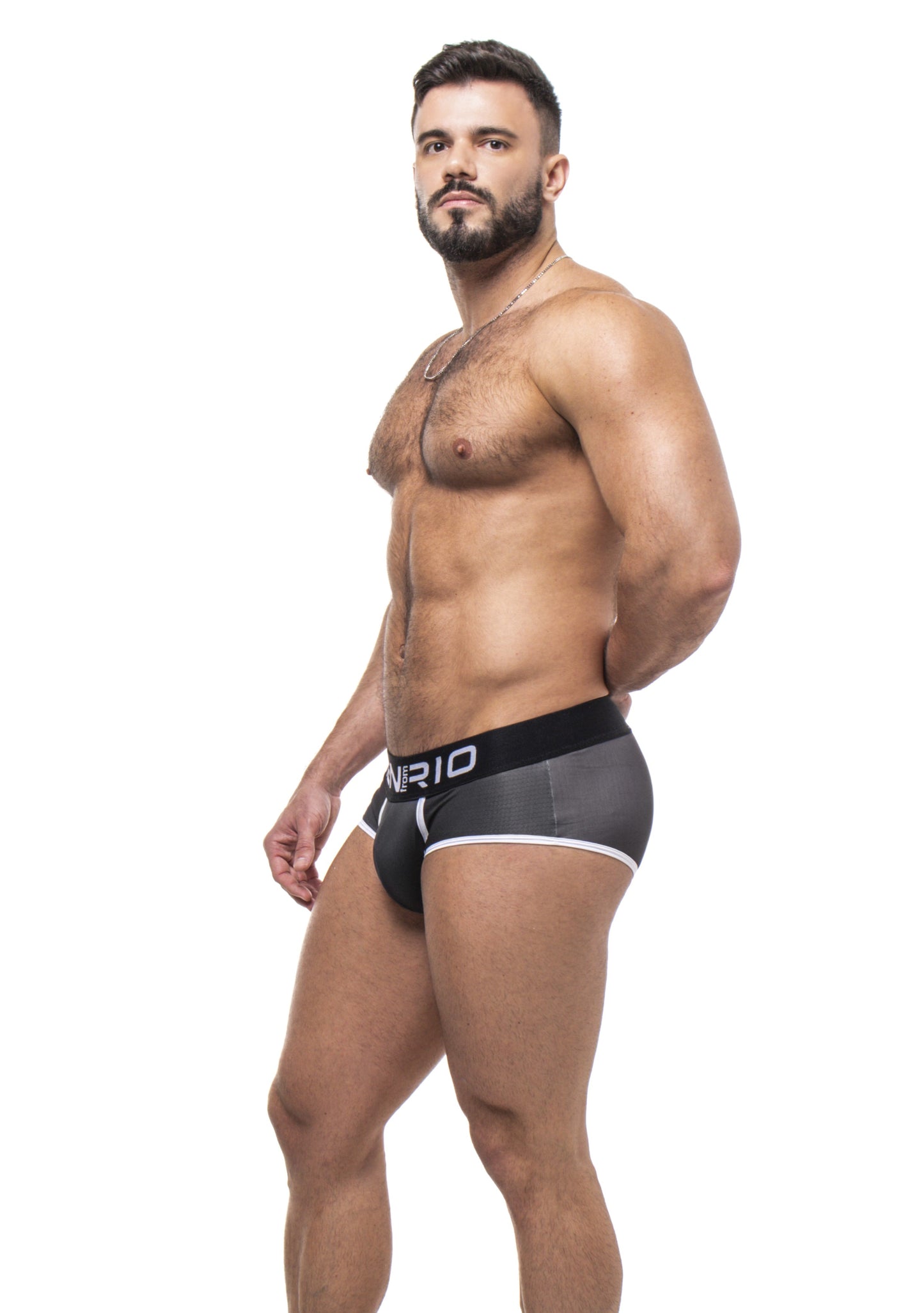 CUECA AFFAIR CLUB 5CM PRETO