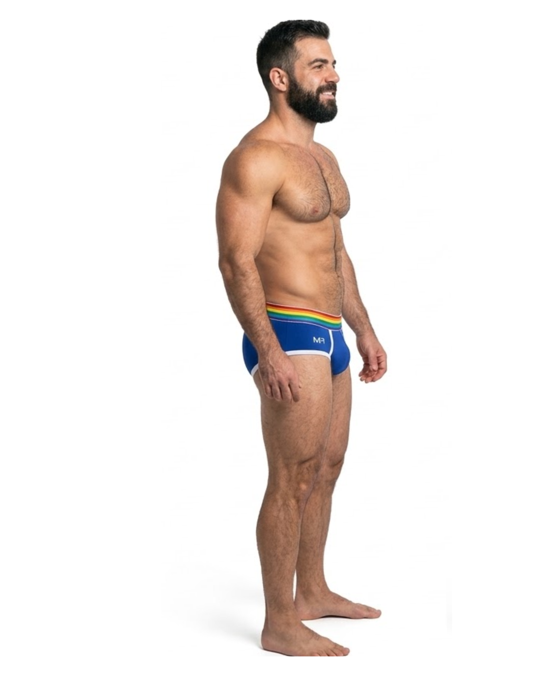 CUECA PRIDE COTTON AZUL