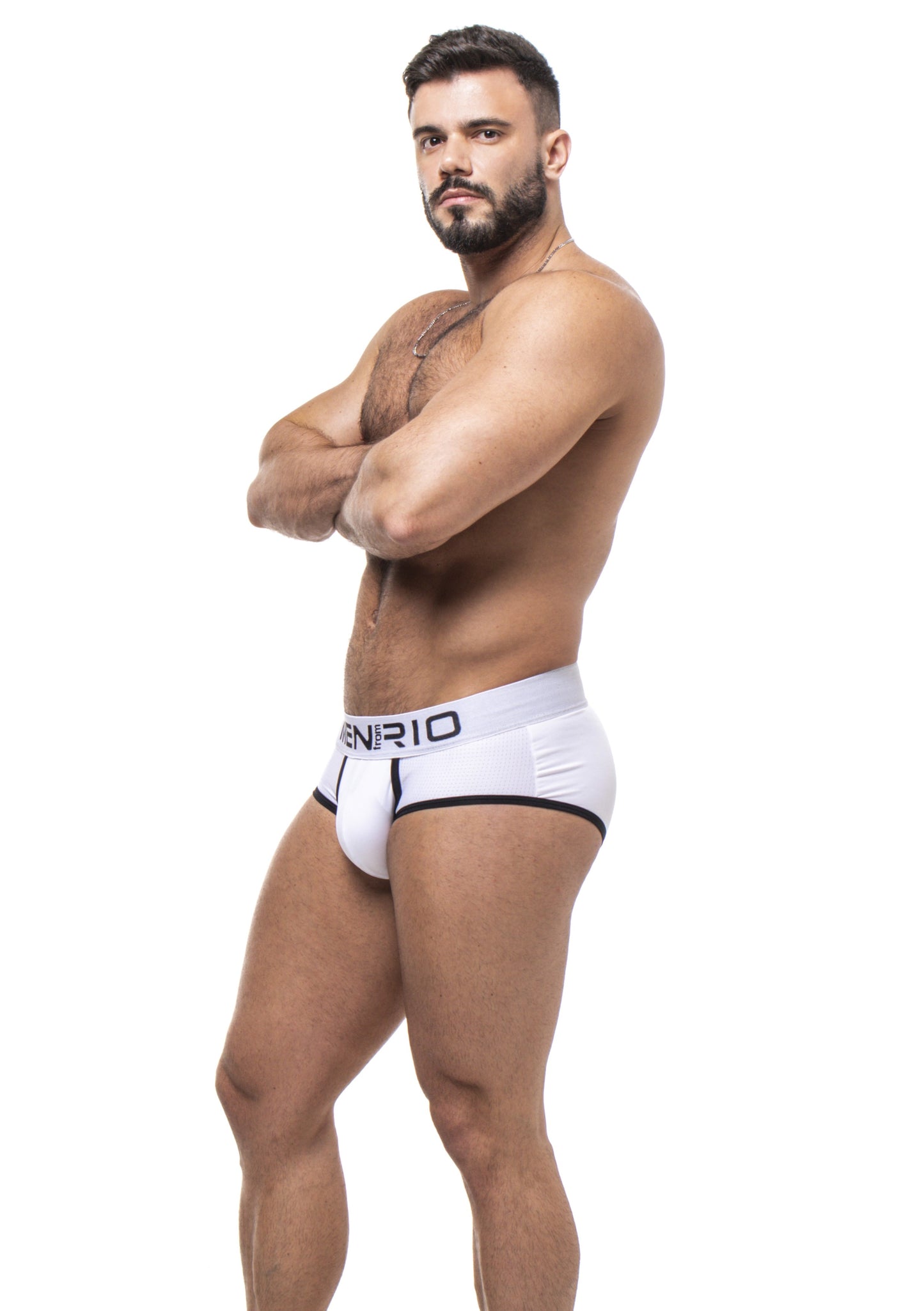 AFFAIR CLUB 5CM WHITE AND GREY UNDERWEAR