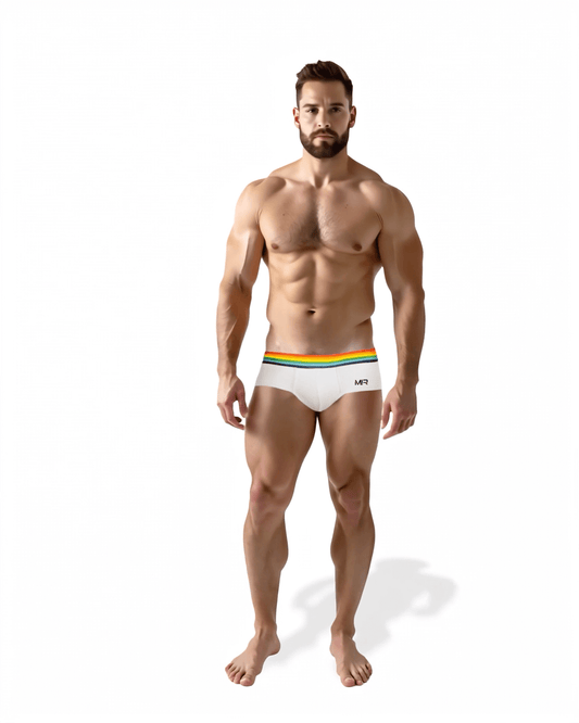 CUECA PRIDE COTTON BRANCO