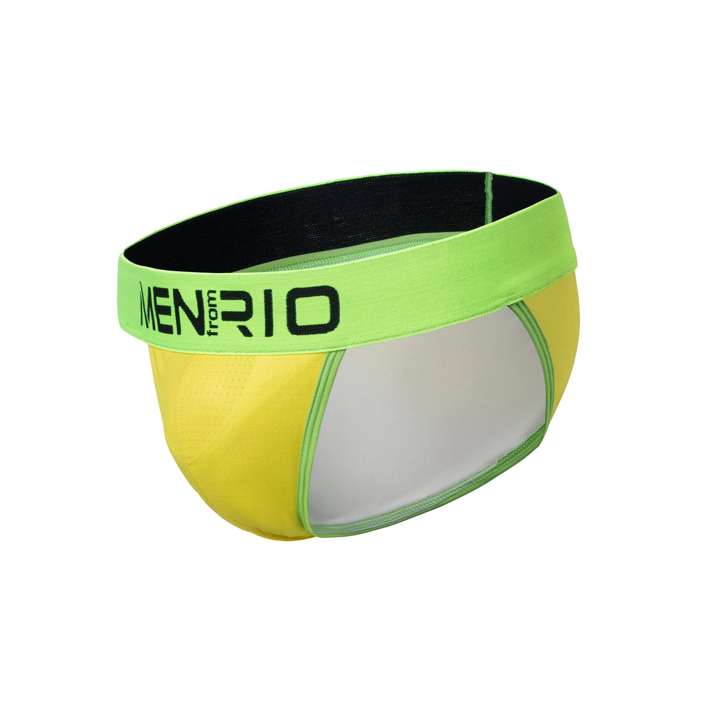 CUECA SEXY UNDIES  5CM AMARELO E VERDE