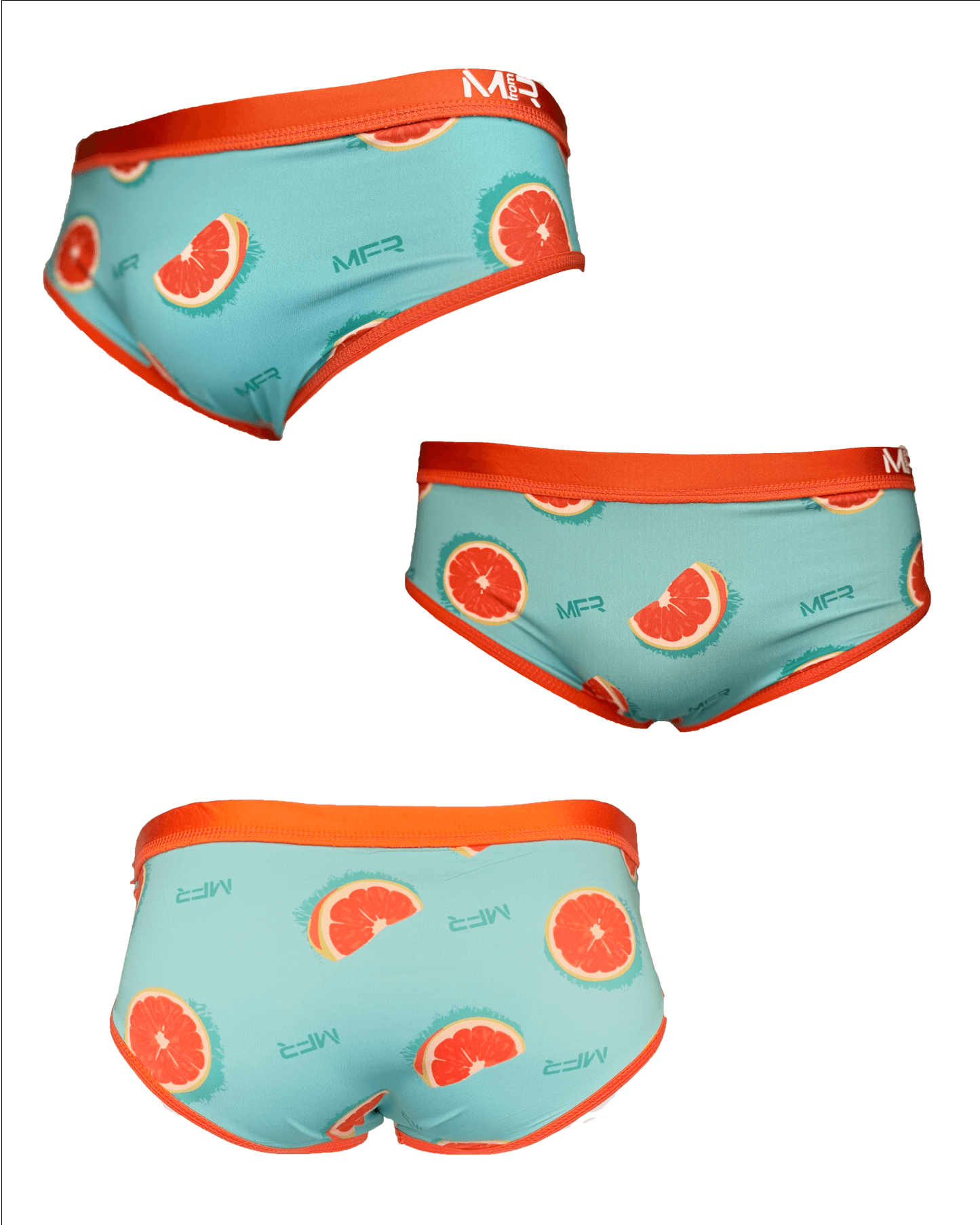 SUNGA ARPOADOR SLIM LARANJA DUPLA FACE