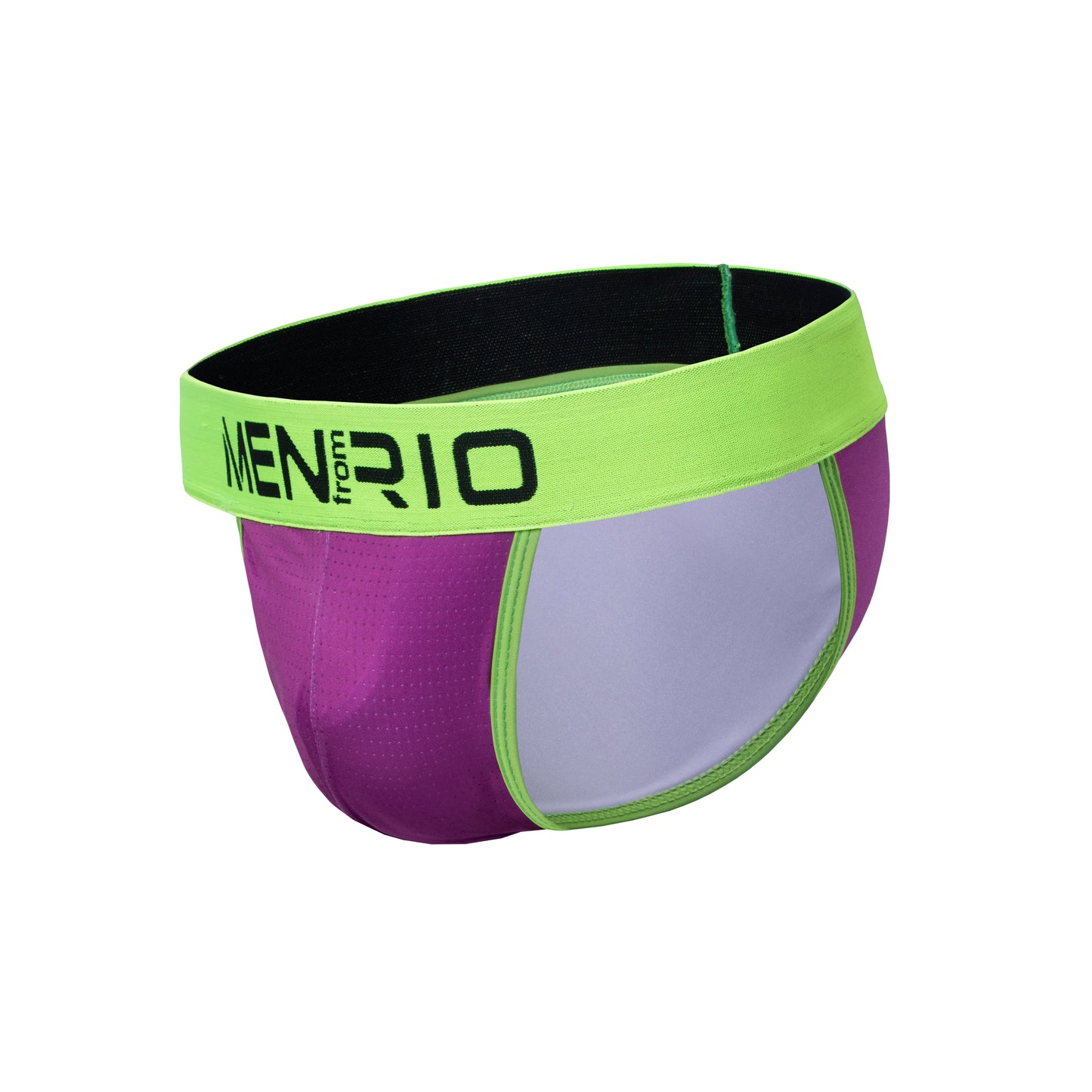 CUECA SEXY UNDIES  5CM ROXO E VERDE