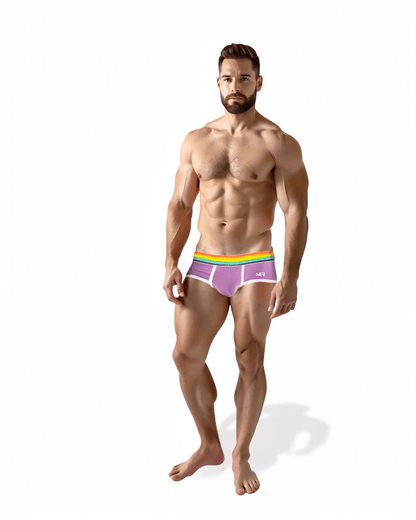 CUECA PRIDE COTTON LILAS