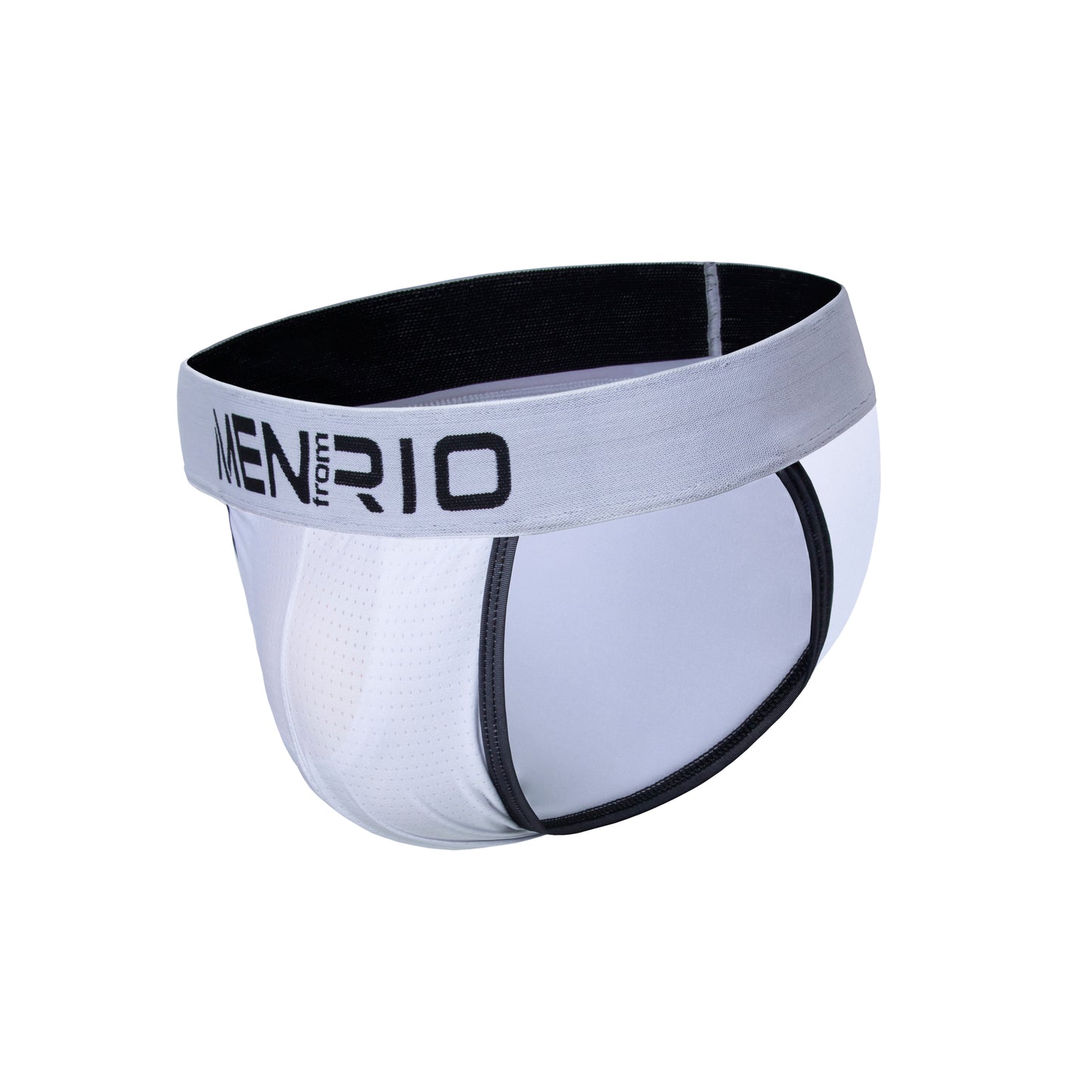 CUECA SEXY UNDIES 5CM BRANCO E ROSA