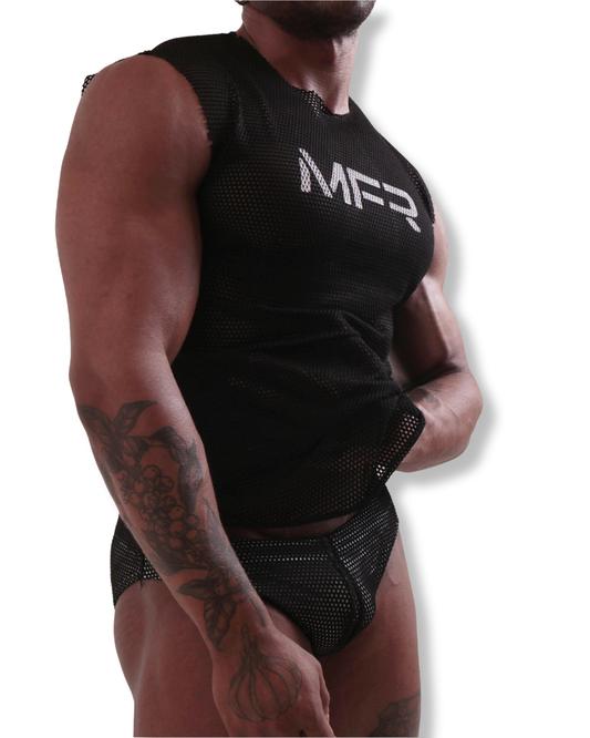 MACHÃO MESH  BÚZIOS ALL BLACK