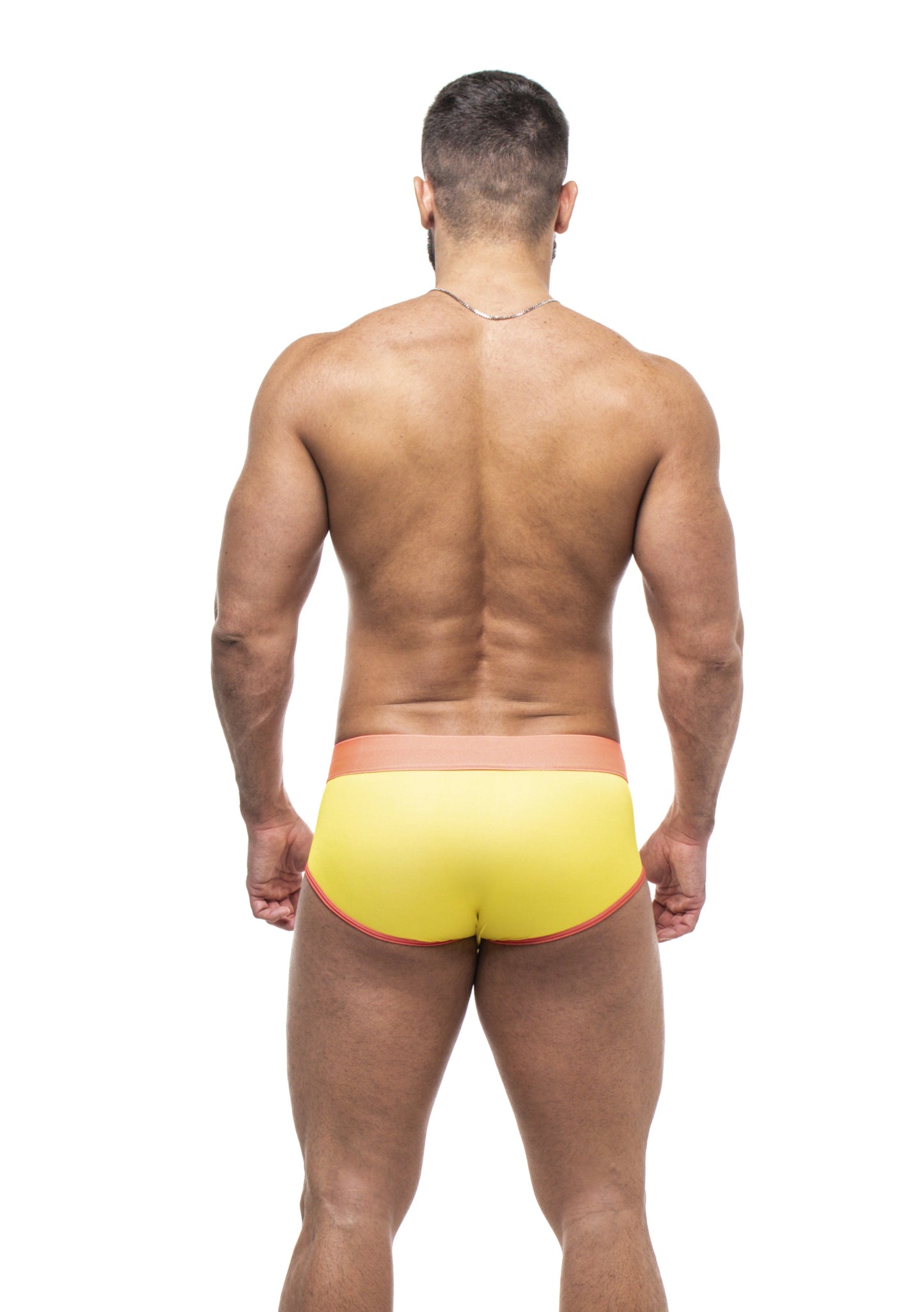 AFFAIR CLUB 5CM UNDERWEAR YELLOW AND ORANGE