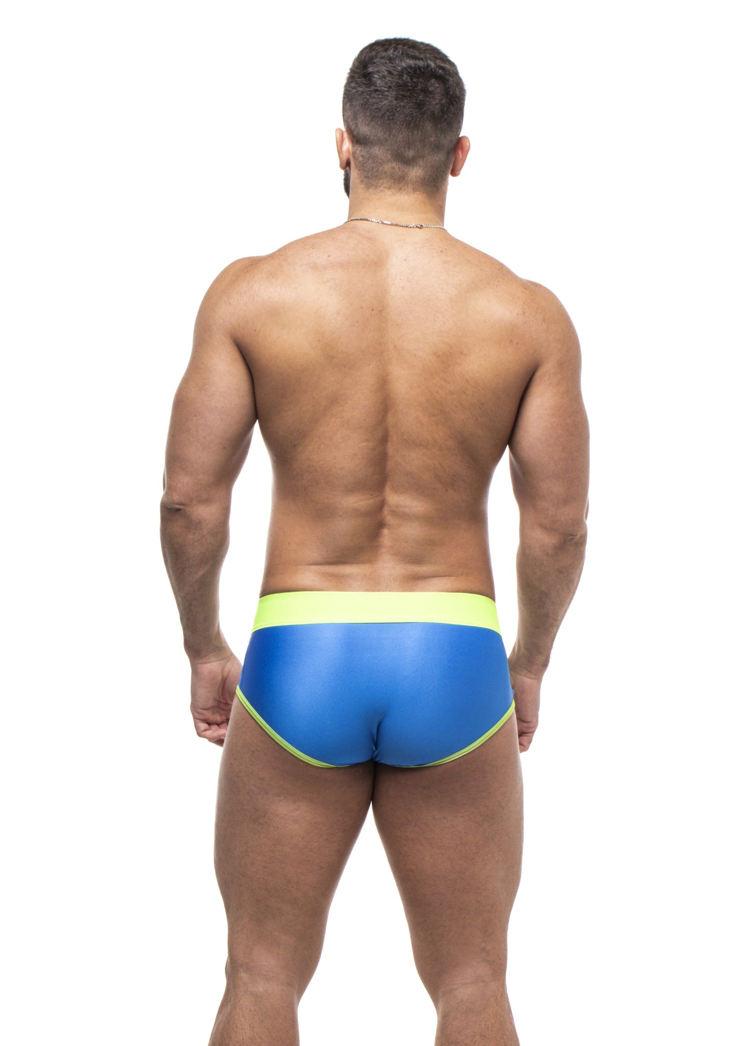 AFFAIR CLUB 5CM BLUE AND GREEN UNDERWEAR
