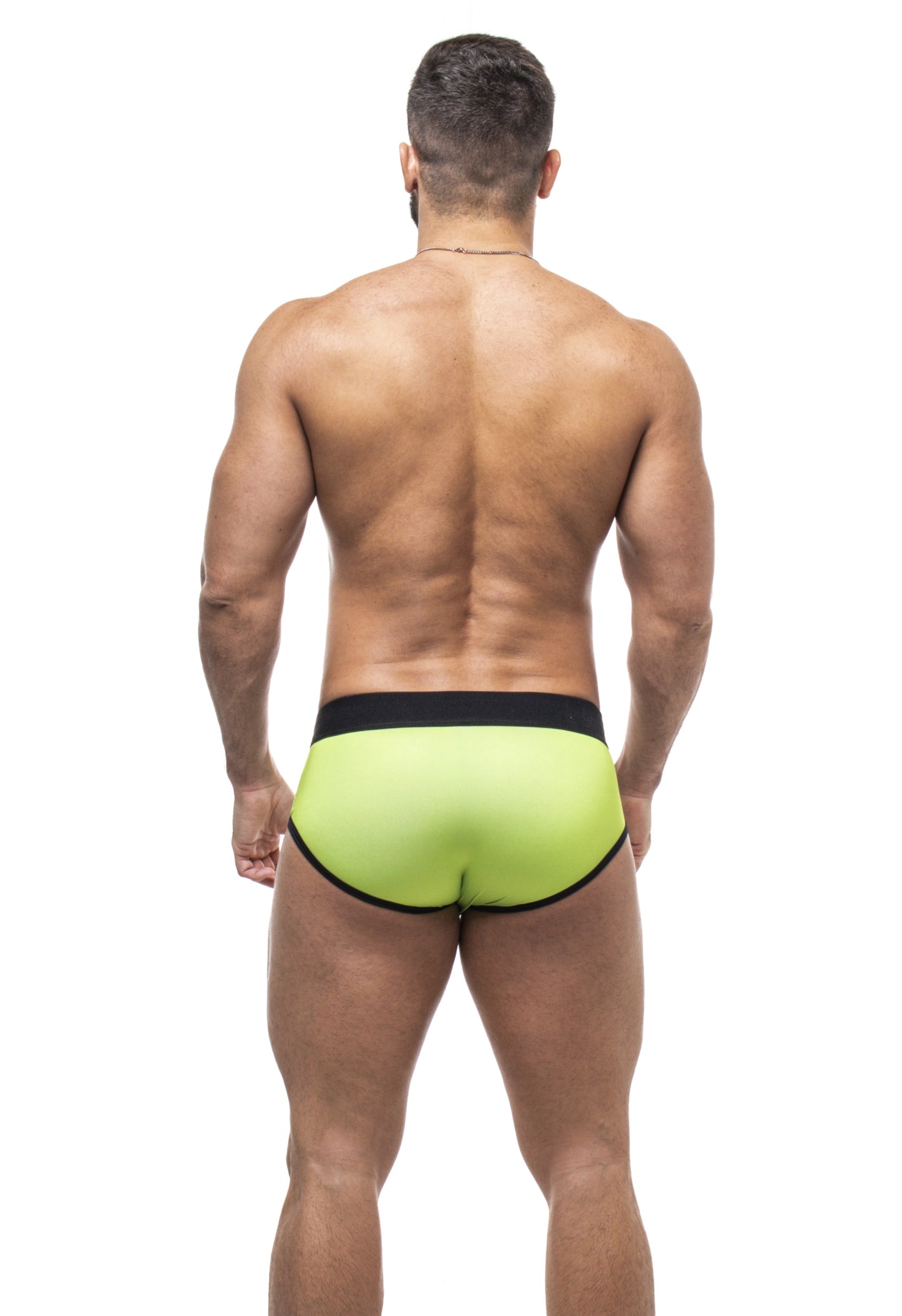 CUECA AFFAIR CLUB 5CM VERDE E PRETO