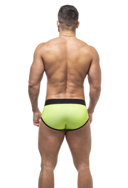 CUECA AFFAIR CLUB 5CM VERDE E PRETO