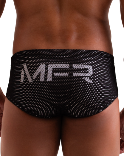 Sunga Mesh Búzios Slim All Black