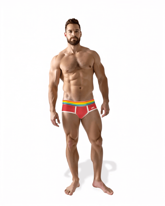 CUECA PRIDE COTTON VERMELHO