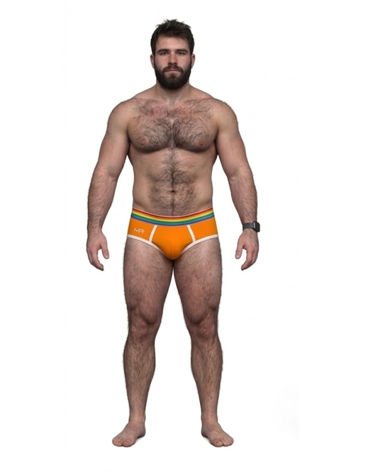 CUECA PRIDE COTTON LARANJA