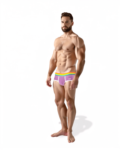 CUECA PRIDE COTTON LILAS
