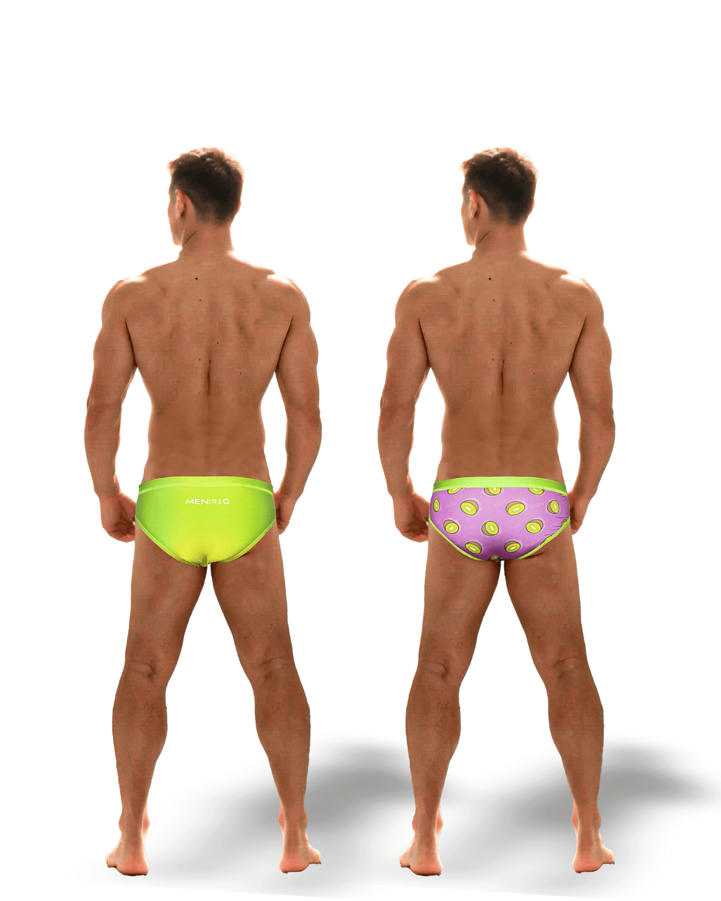 SUNGA ARPOADOR SLIM VERDE DUPLA FACE