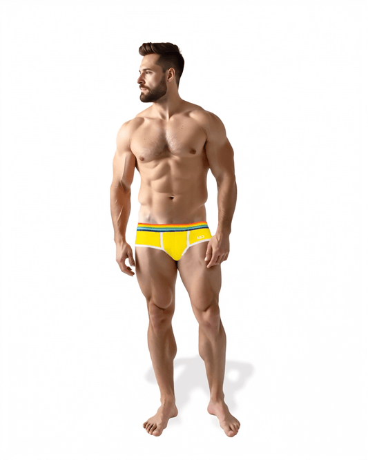 CUECA PRIDE COTTON AMARELO