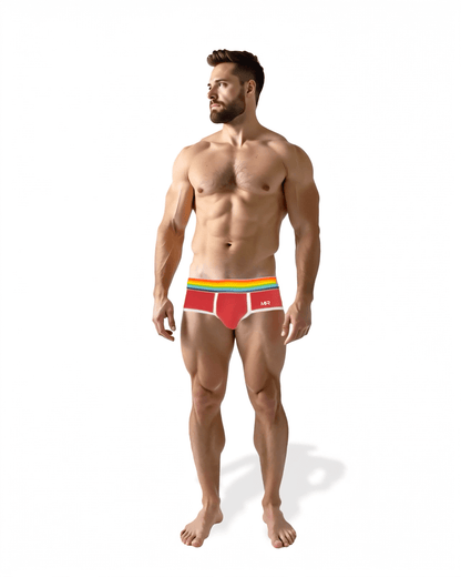 CUECA PRIDE COTTON VERMELHO